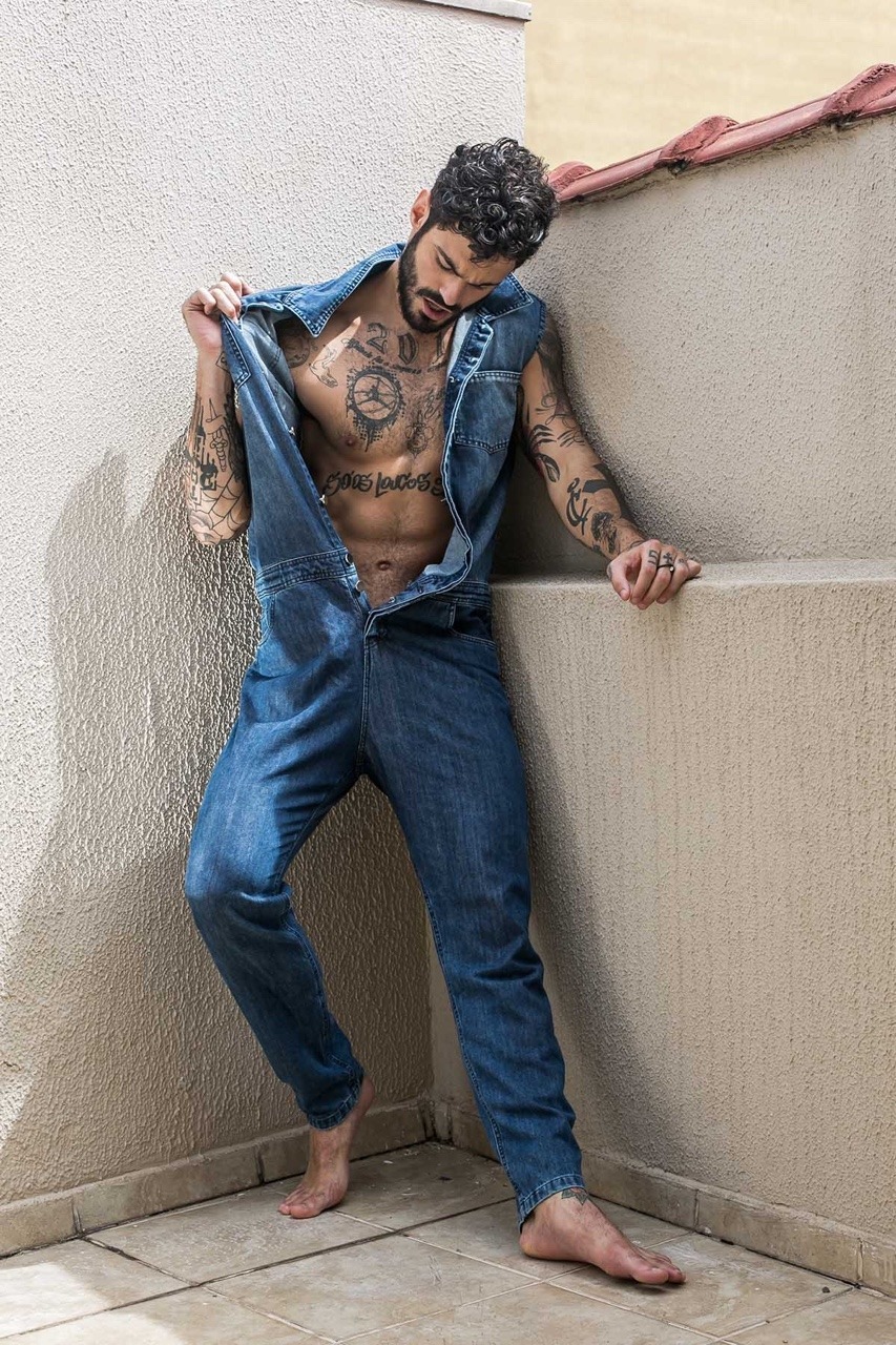 巴西男模 充满男性荷尔蒙的纹身肌肉男 Luis Coppini