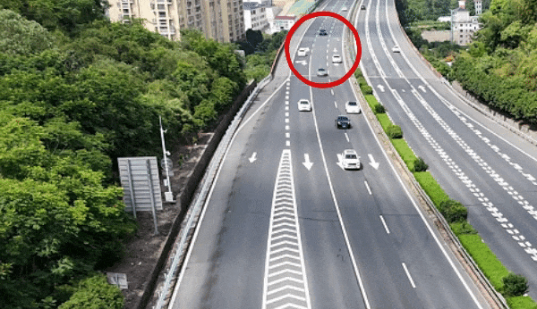 杭州高速启用无人机：查处实线变道、超员等效率极高