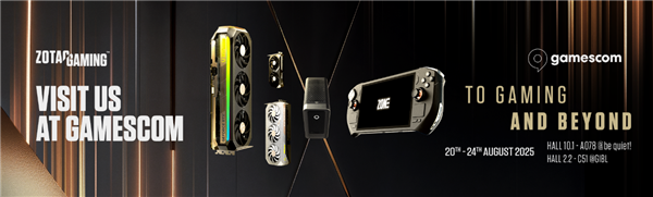 2025科隆游戏展：索泰高能装备硬核亮相！