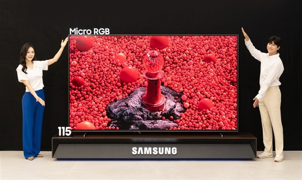 全球首款“Micro RGB 电视”！三星首发